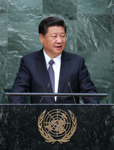 习近平出席结合国发展峰会并颁发重要讲话：中国建议探求构建全球能源互联网